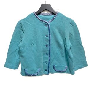 Vintage 40s Wool Boxy Fit Women’s Cardigan - Distressed Condition